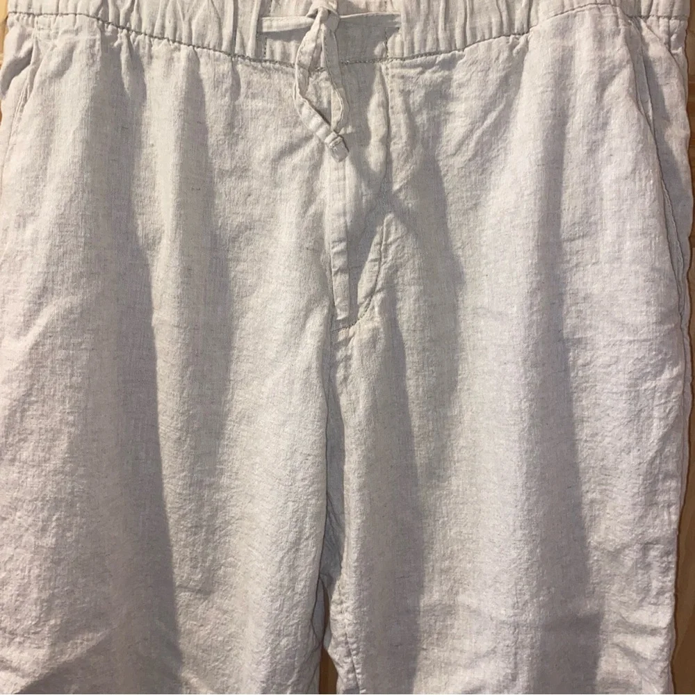 H&M Linen Blend Pants Size Medium - Picture 9 of 15